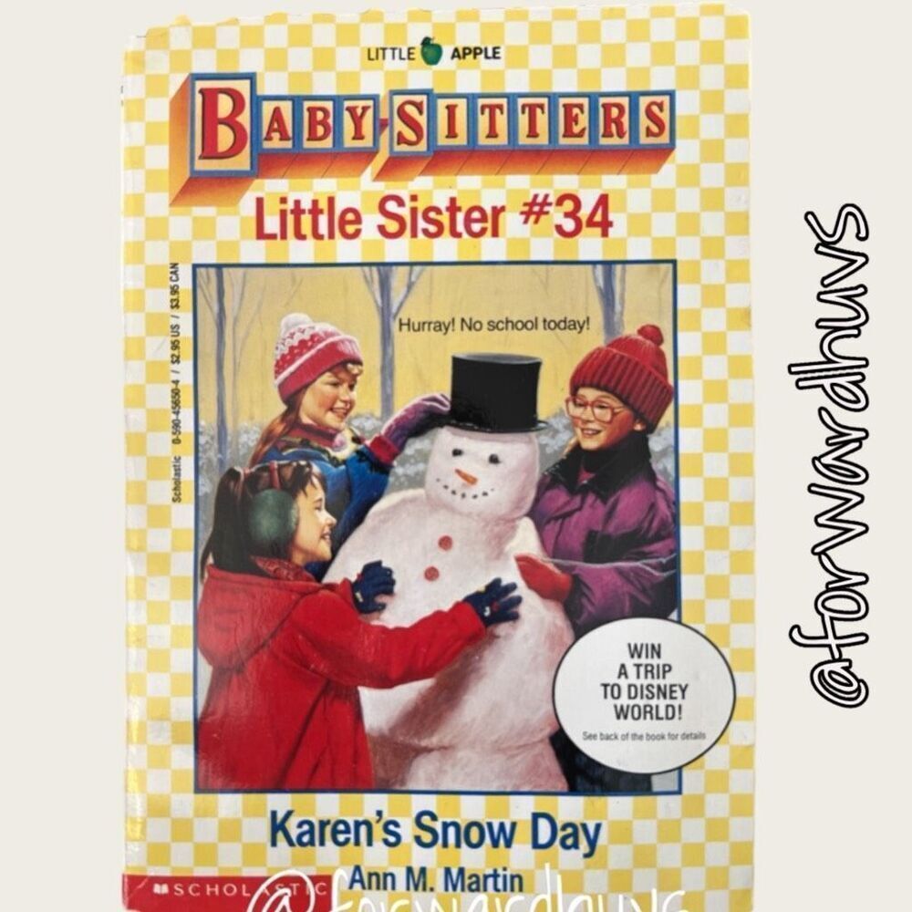 Bundle Sale 3 for $15 | Baby-Sitters Little Sister | Karen’s Snow Day #34